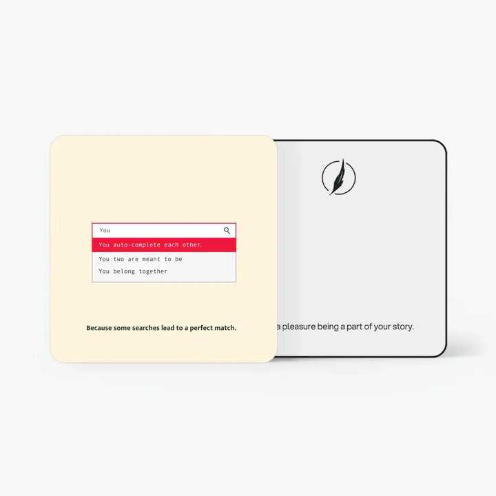 Gift Cards - For Couple