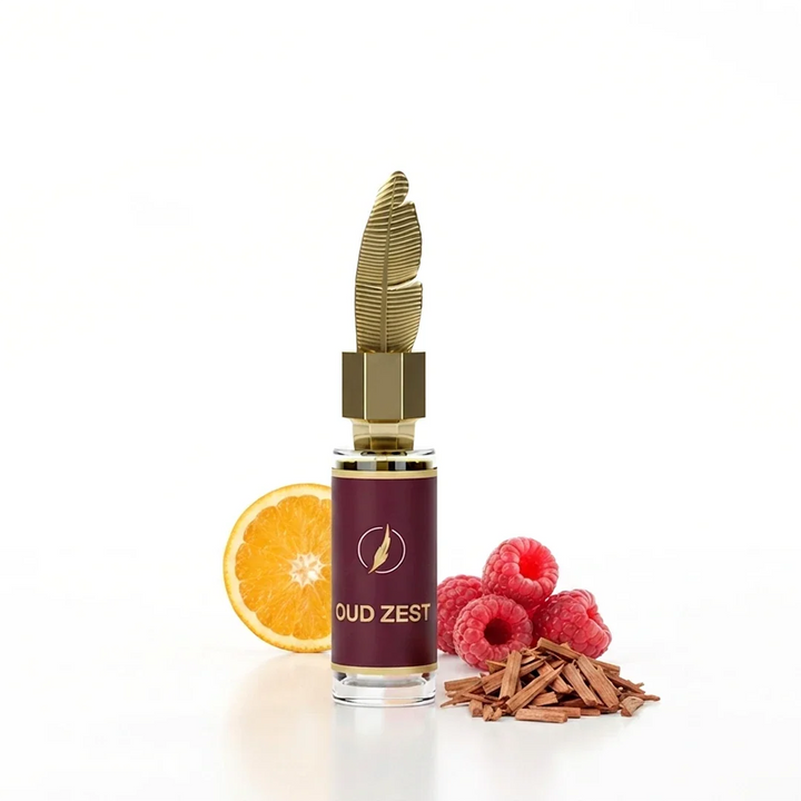 Oud Zest Attar – Fresh Citrus Oriental Scent for Men and Women